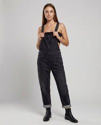 Clara | Stilvolle Jeans-Latzhose mit Cross-Back-Design