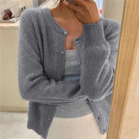 Doreen | Weiche Strickjacke Mit Knopfleiste Für Damen