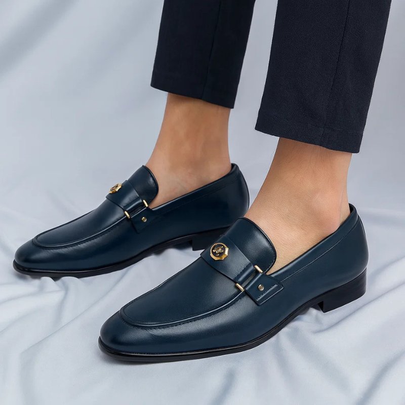 Olivio | Elegante, Komfortable &amp; Zeitlose Herren-Leder-Loafer 1