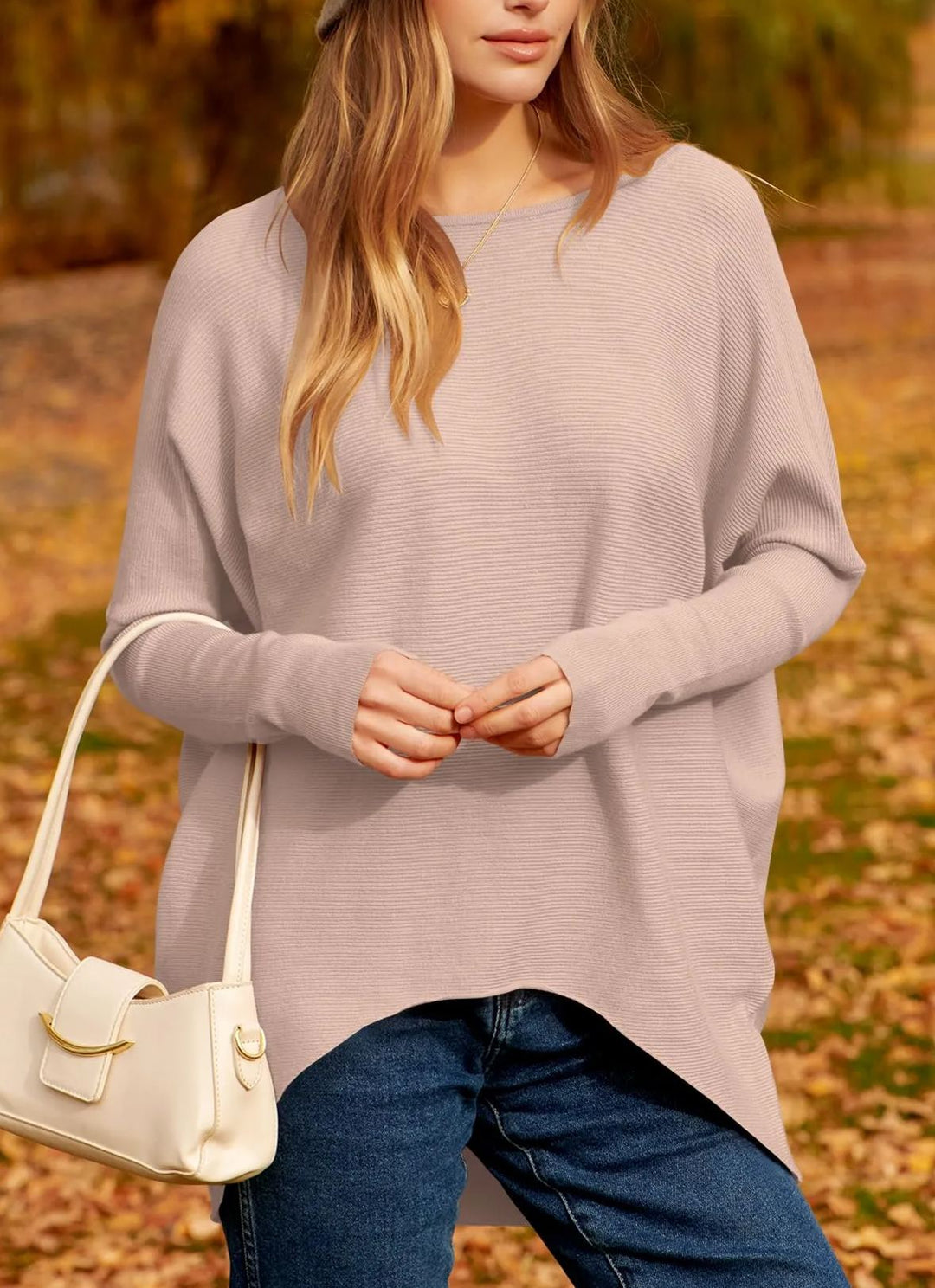 Olivio | Eleganter, Weicher & Übergroßer Damenpullover Langarm – Warm für Jede Jahreszeit 6