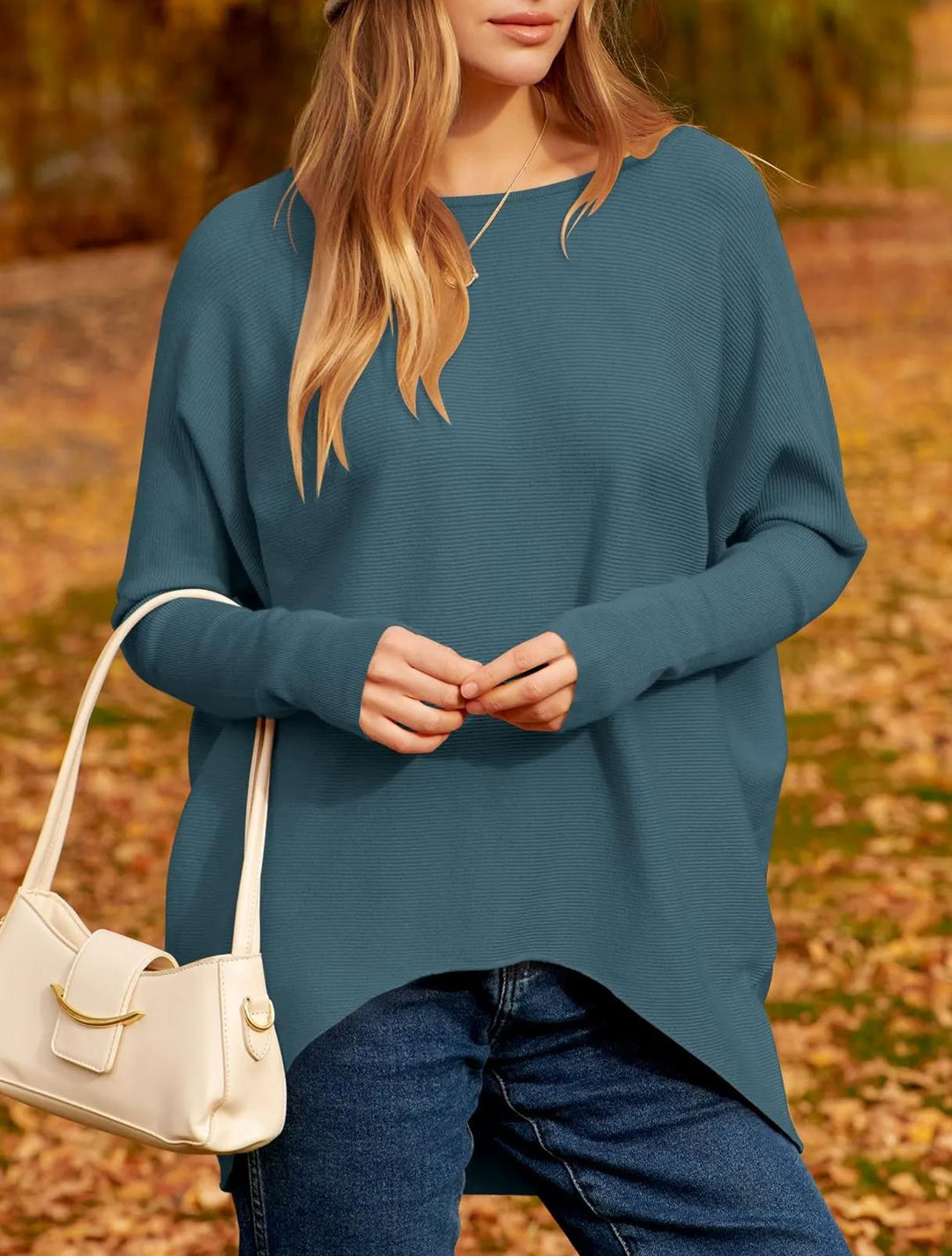 Olivio | Eleganter, Weicher & Übergroßer Damenpullover Langarm – Warm für Jede Jahreszeit 7