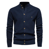 Leon | Elegant and Versatile Cable-Knit Cardigan