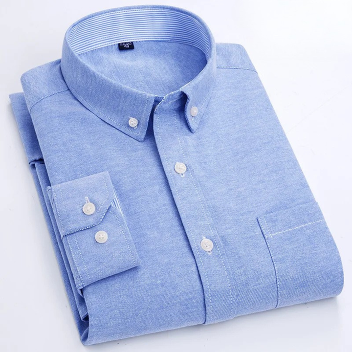 Peter | Klassisches Oxford Langarmhemd 0