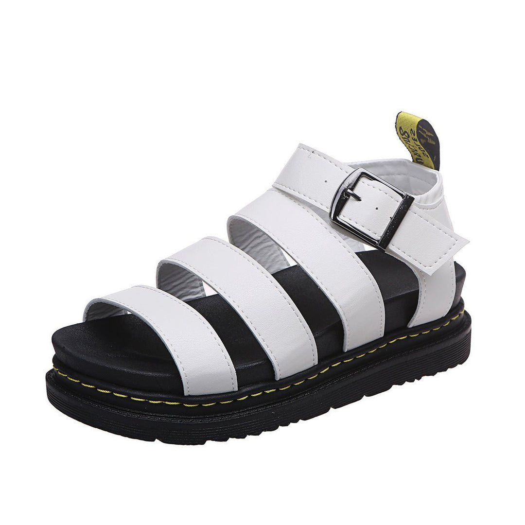 Petra | Modern And Comfortable Chunky Platform Sandals 6
