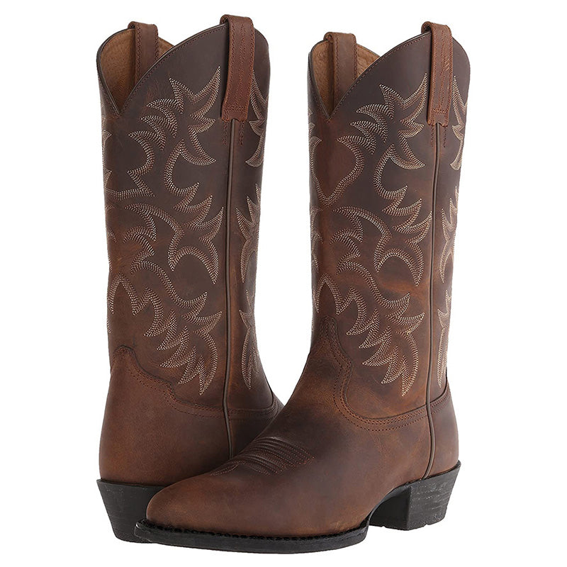 Petrus | Lederstiefel Western Stil Robuste Eleganz 9