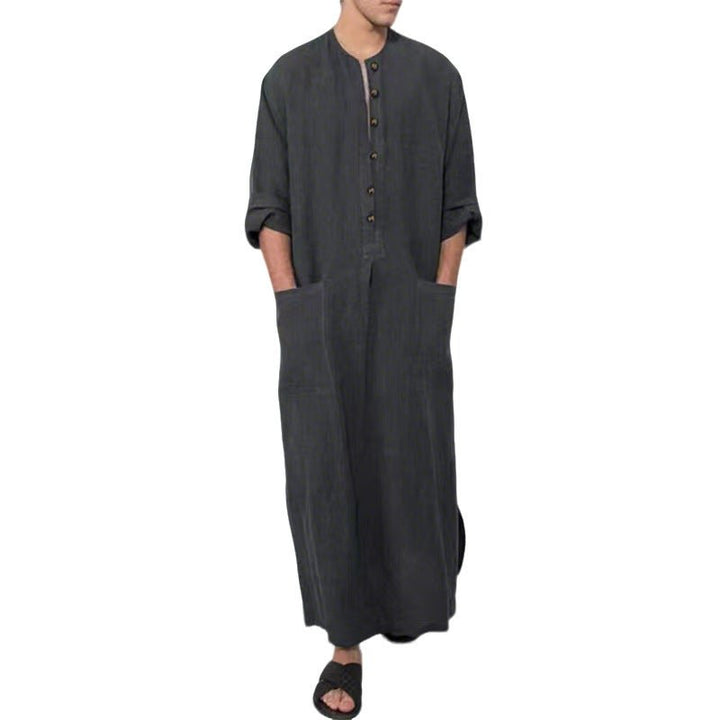 Phillipp | Elegante und bequeme Leinen Thobe Jubba 5
