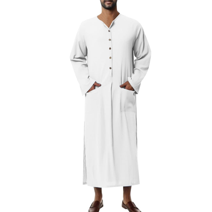 Phillipp | Elegante und bequeme Leinen Thobe Jubba 8