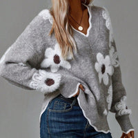 Maja | Stylish and Elegant Floral Sweater for Women