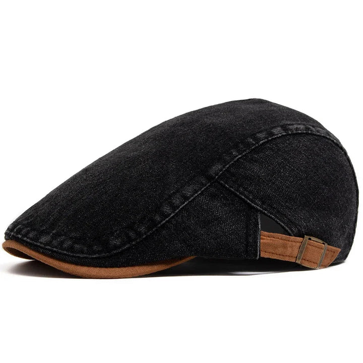 Ravon | Stilvolle Herren Schiebermütze – Bequem, Verstellbar & Klassische Flatcap 0