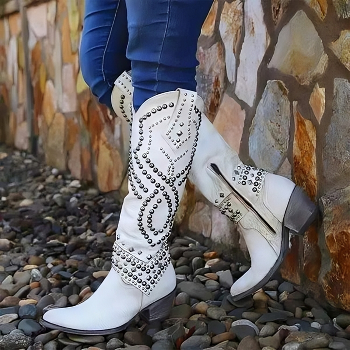 Riloh | Elegante Kniehohe Stiefel Damen Schwarz – Bequem & Stylisch für Jeden Anlass 4