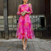 Lina | Romantisches Hochzeitsgästekleid aus zartem Chiffon