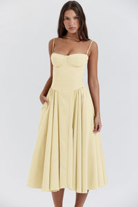 Emma | Zeitloses Hochzeitsgästekleid mit eleganter Maxi-Silhouette