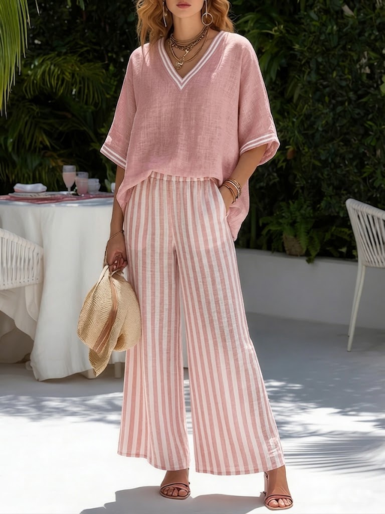Rosana | Elegantes und luftiges Sommer Damen Set 1