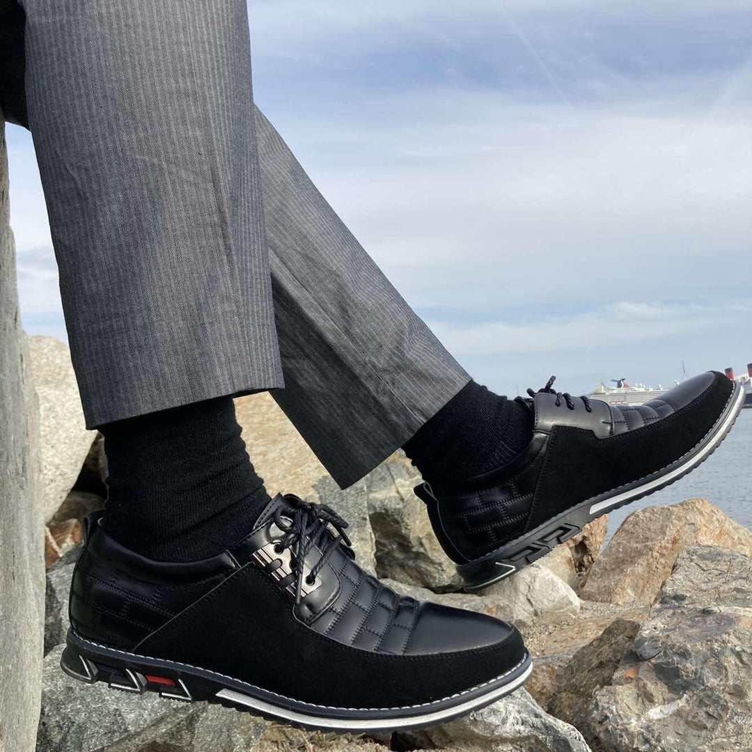 Ruben | Orthopädische Lederschuhe – Strapazierfähig, Elegant & Atmungsaktiv 3