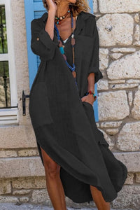 Lara | Lässiges Und Stilvolles Oversized-Hemdkleid Für Damen