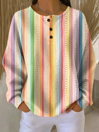 Laura | Modischer Und Kuscheliger Damen-Waffelpullover