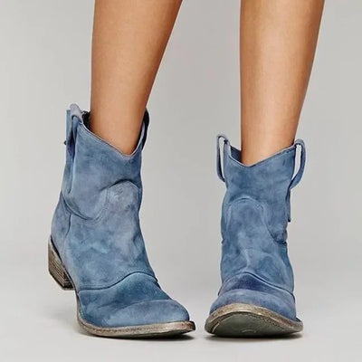 Alruna | Vintage Cowboy-Stiefeletten