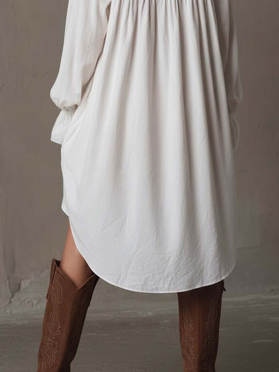 Scarlett | Elegantes Minikleid aus Spitze mit asymmetrischem Saum 2