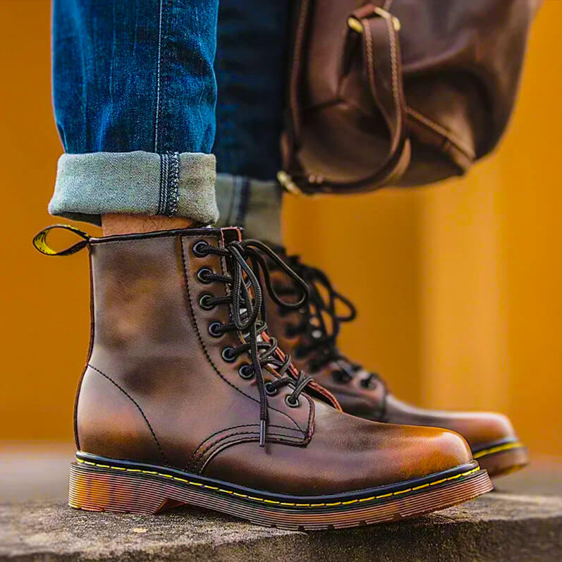 Sebastian | Robuste und stilvolle Lederstiefel 3