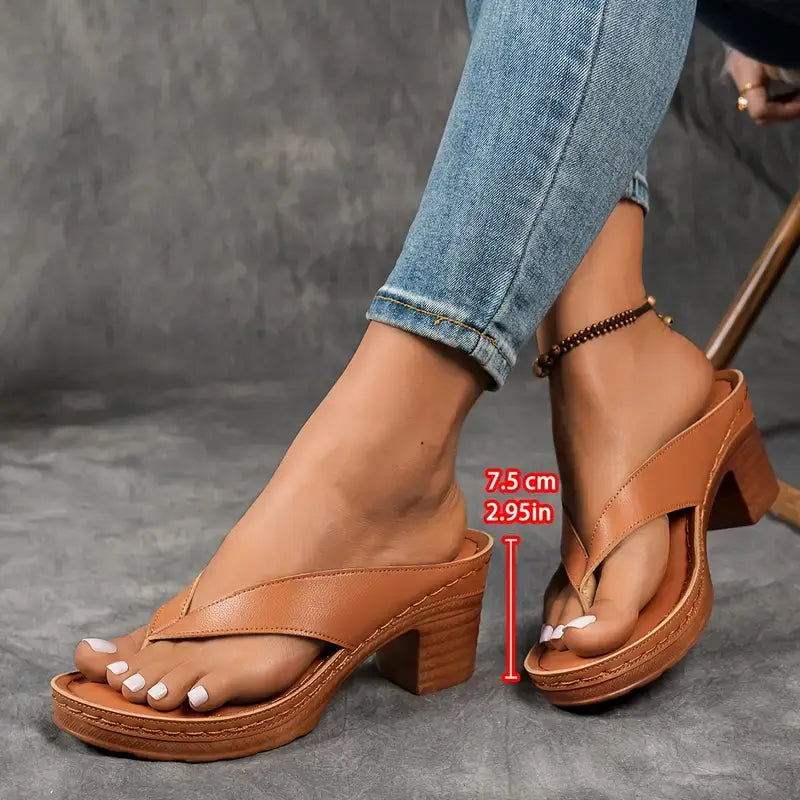 Selvina | Elegante und bequeme Damenslipper mit Absatz 6