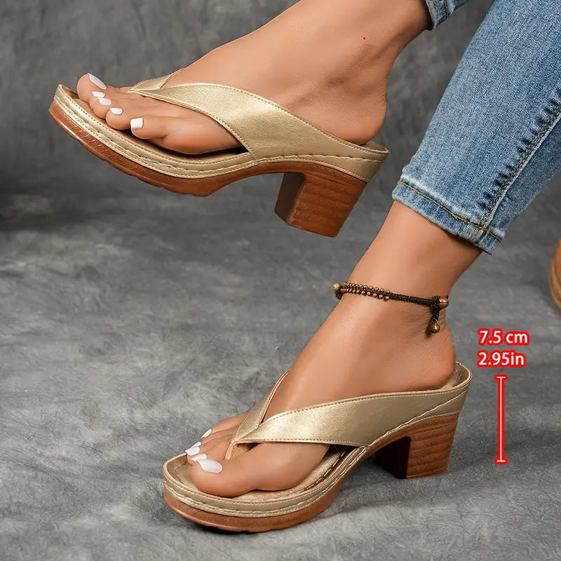 Selvina | Elegante und bequeme Damenslipper mit Absatz 7