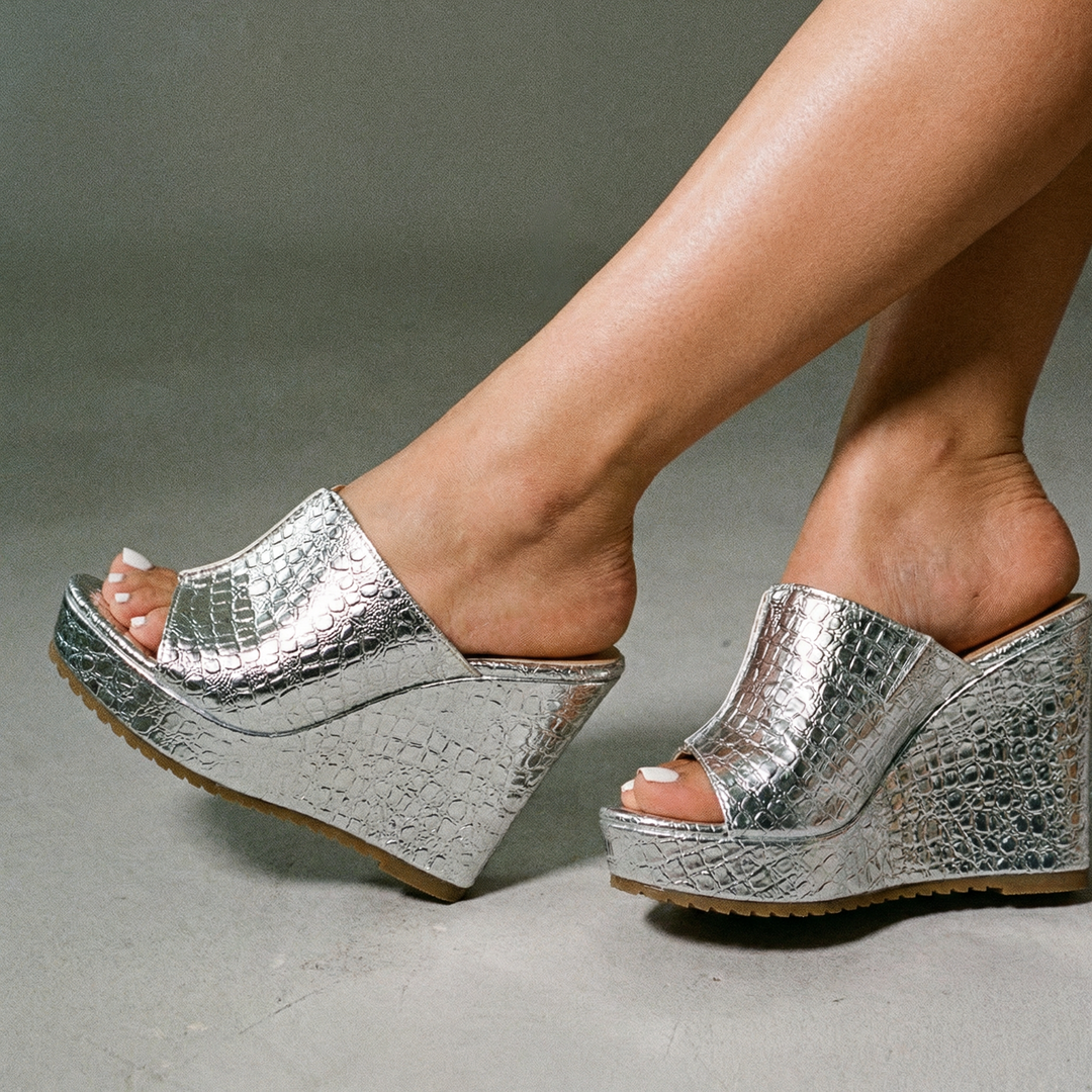 Seren | Elegante Bequeme Keilsandalen 7