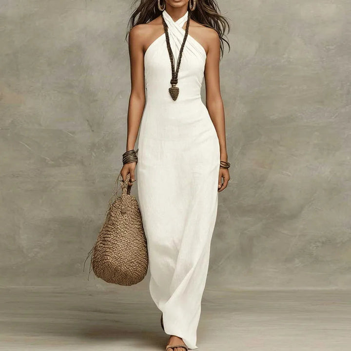 Sienna | Elegantes Maxikleid Sommer – Fließend, Raffiniert &amp; Festlich 0