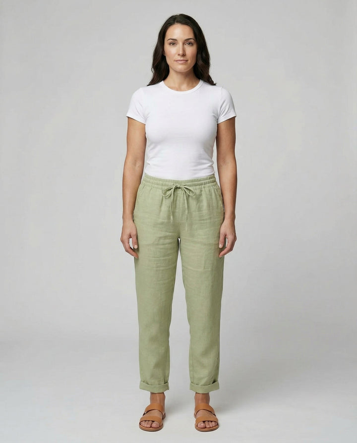 Sienna | Leichte, Atmungsaktive & Elegante Damen-Leinenhose 0