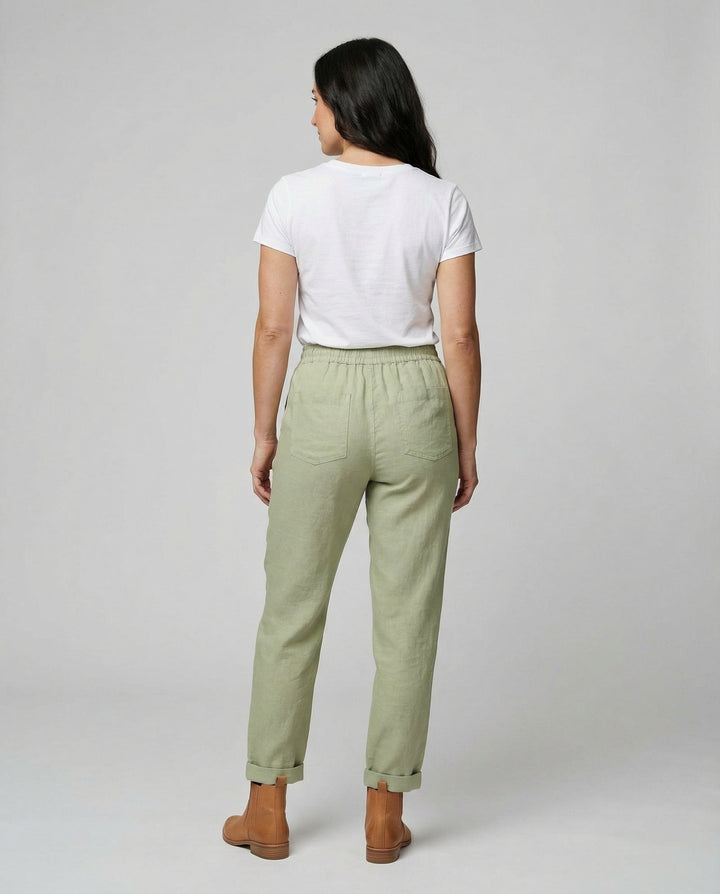 Sienna | Leichte, Atmungsaktive & Elegante Damen-Leinenhose 3