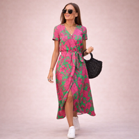 Lea | Luftiges und Stilvolles Sommer-Wickelkleid