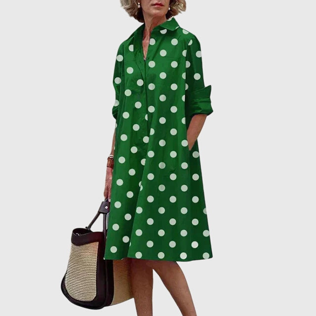 Sloane | Elegantes, Fließendes & Praktisches Freizeitkleid für Damen mit Taschen 6