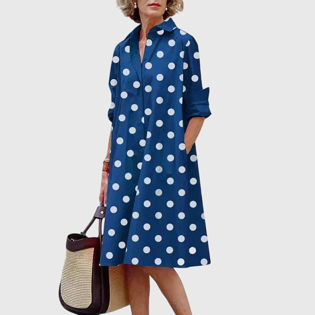 Sloane | Elegantes, Fließendes & Praktisches Freizeitkleid für Damen mit Taschen 7