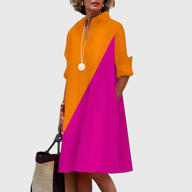 Sloane | Elegantes, Fließendes & Praktisches Freizeitkleid für Damen mit Taschen 8