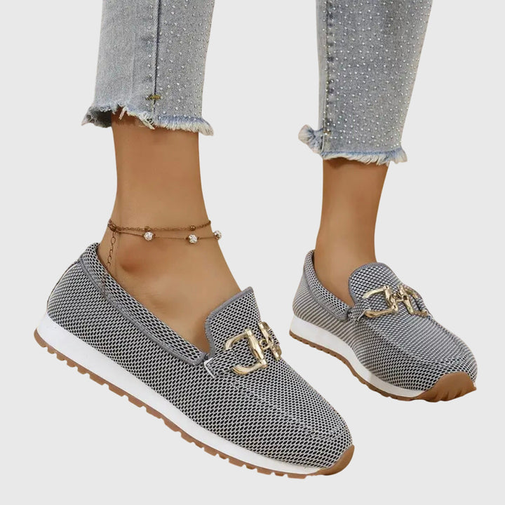 Sofia | Elegante & Bequeme Loafer Damen Schwarz – Atmungsaktives Design für Stilbewusste 2