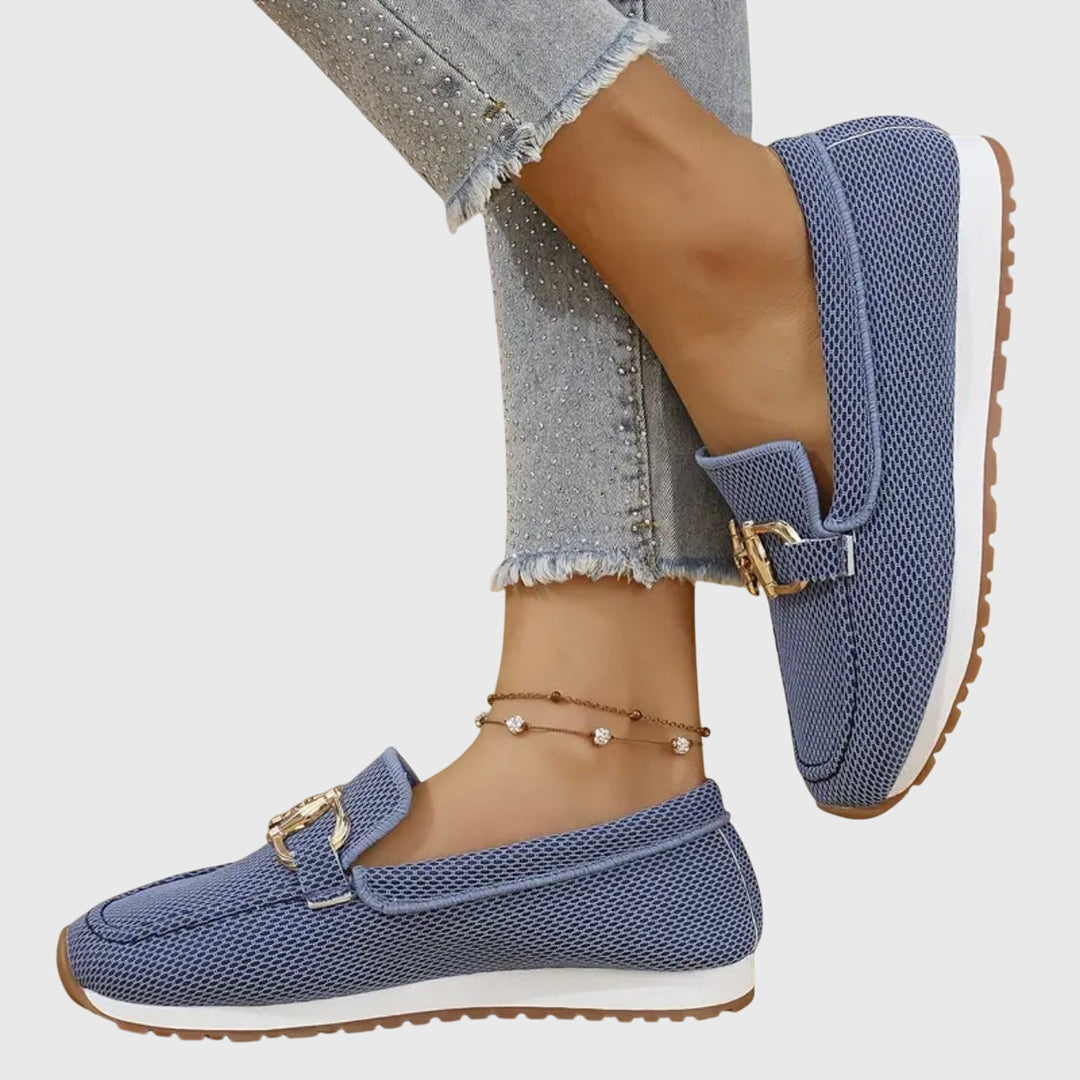 Sofia | Elegante & Bequeme Loafer Damen Schwarz – Atmungsaktives Design für Stilbewusste 4