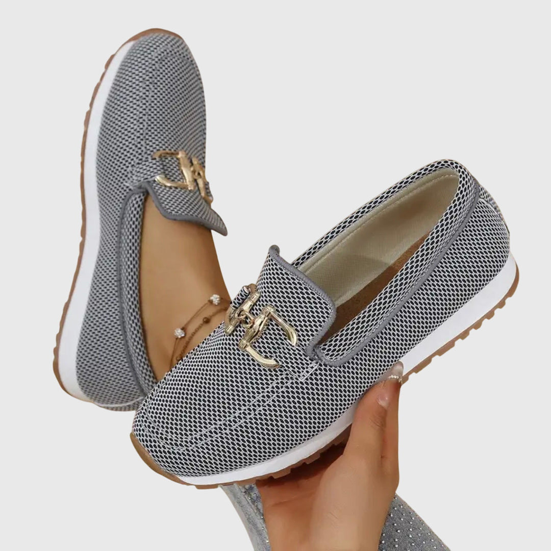 Sofia | Elegante & Bequeme Loafer Damen Schwarz – Atmungsaktives Design für Stilbewusste 5