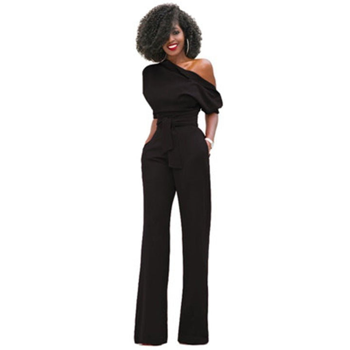 Sofia | Schulterfreier, Eleganter Jumpsuit für Damen – Ideal für Festliche Anlässe und Hochzeiten 0