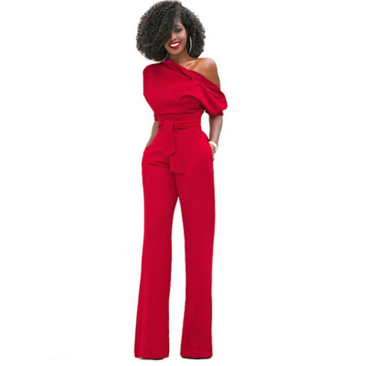 Sofia | Schulterfreier, Eleganter Jumpsuit für Damen – Ideal für Festliche Anlässe und Hochzeiten 1