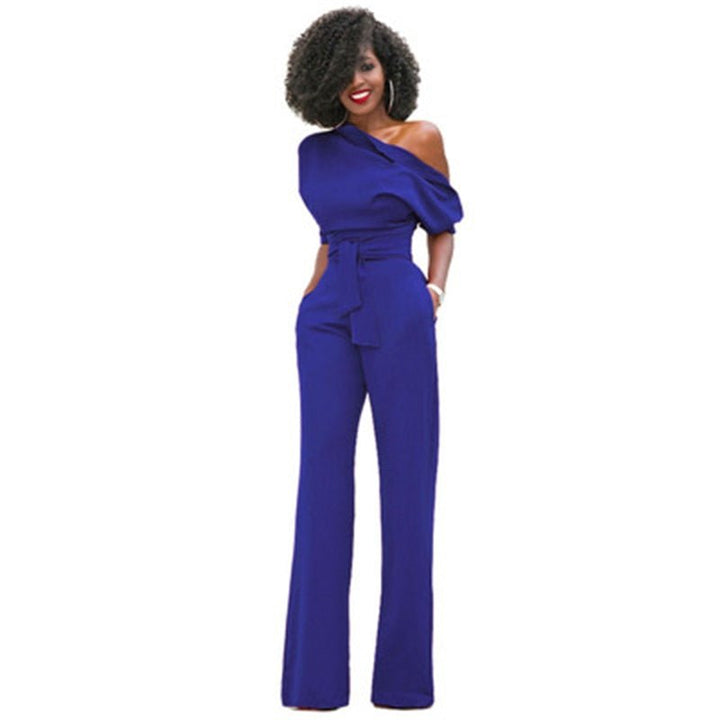 Sofia | Schulterfreier, Eleganter Jumpsuit für Damen – Ideal für Festliche Anlässe und Hochzeiten 2