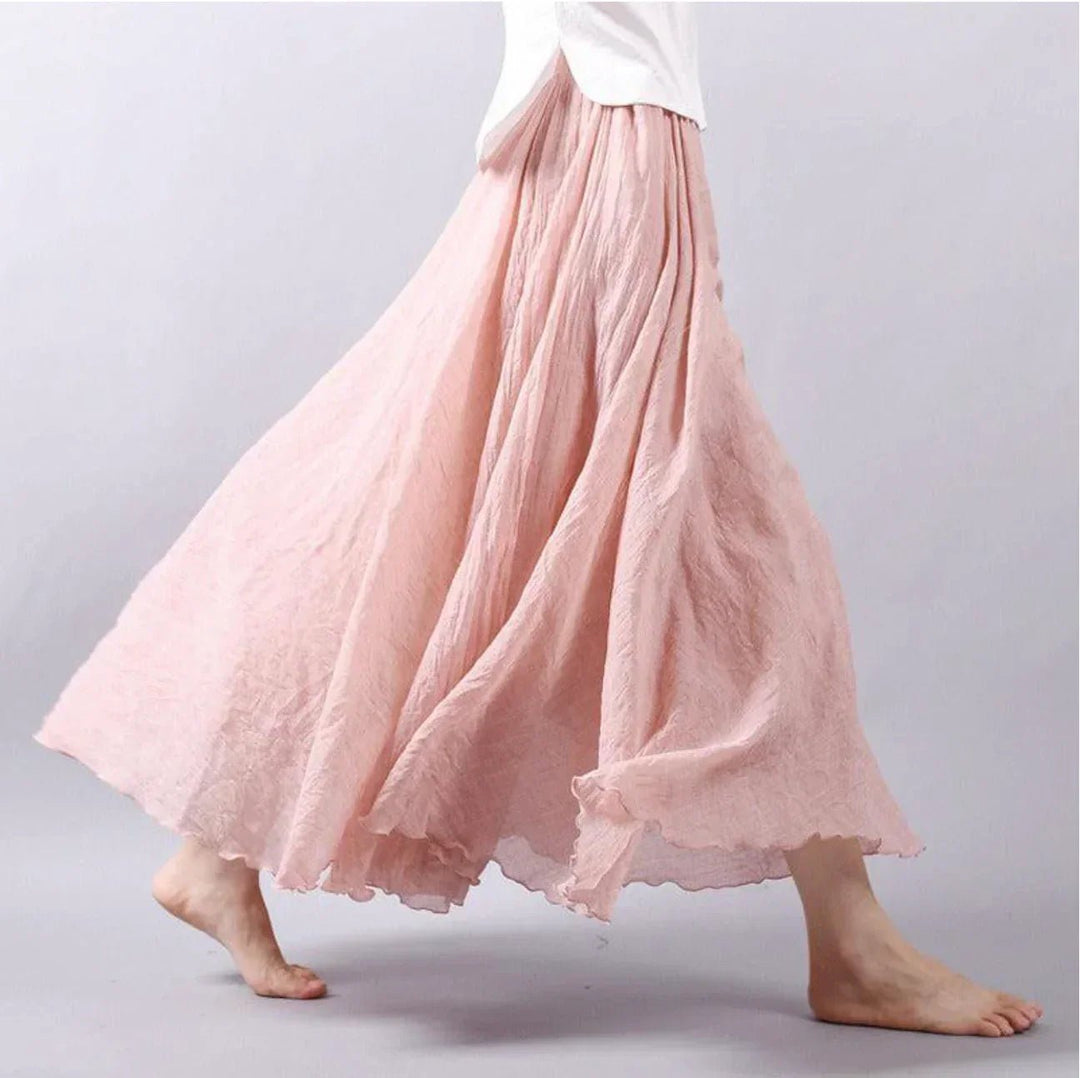 Soleil | Eleganter, Fließender &amp; Bequemer Boho Maxirock 3