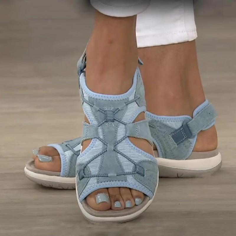 Soma | Sandalen Damen Orthopädisch Atmungsaktiv Sommer Stil Komfort 0