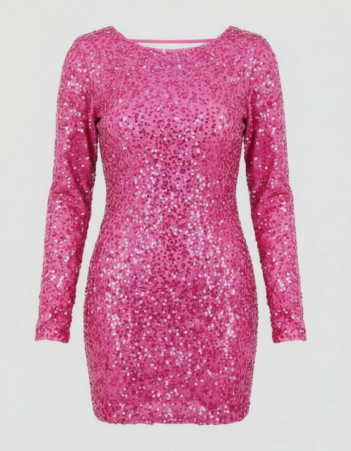 Sophia | Glamouröses Pailletten Cocktailkleid 3