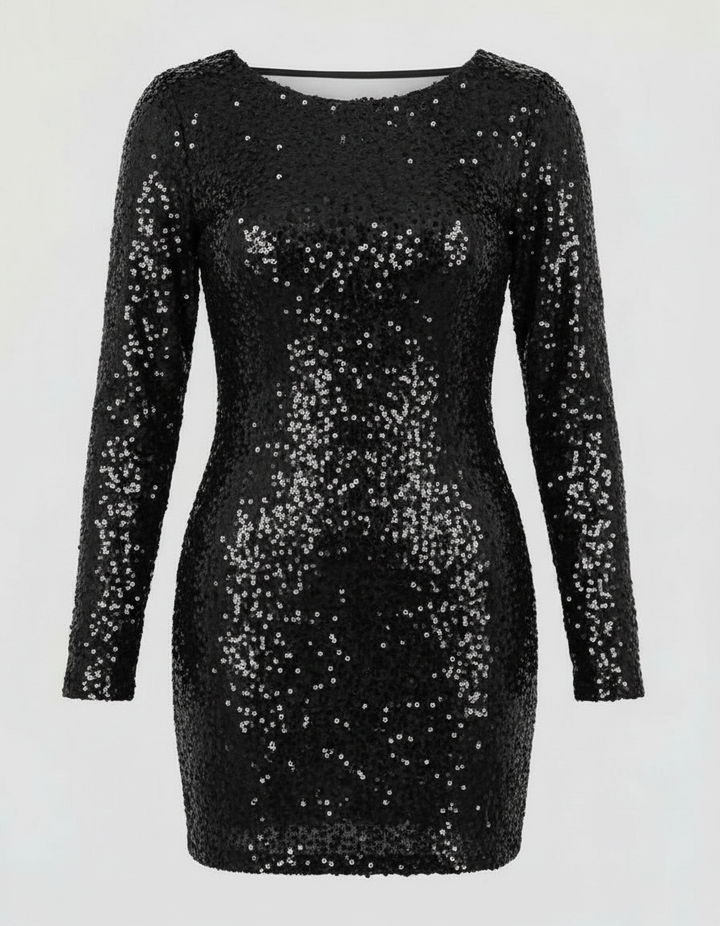 Sophia | Glamouröses Pailletten Cocktailkleid 6