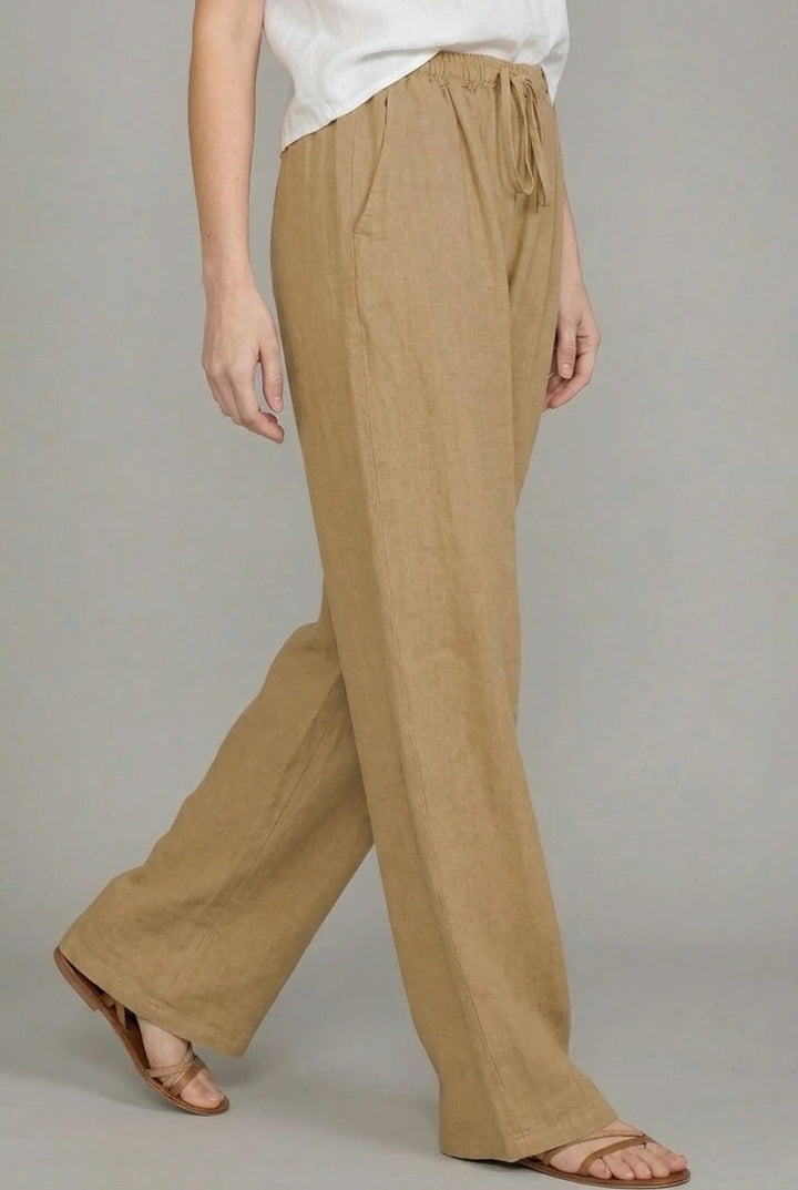 Sophia | Leichte und bequeme Sommerhose mit weitem Bein 1