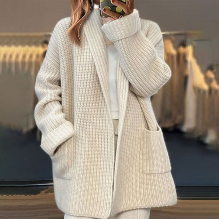 Sophia | Leichte und lässige Damen Strickjacke 0