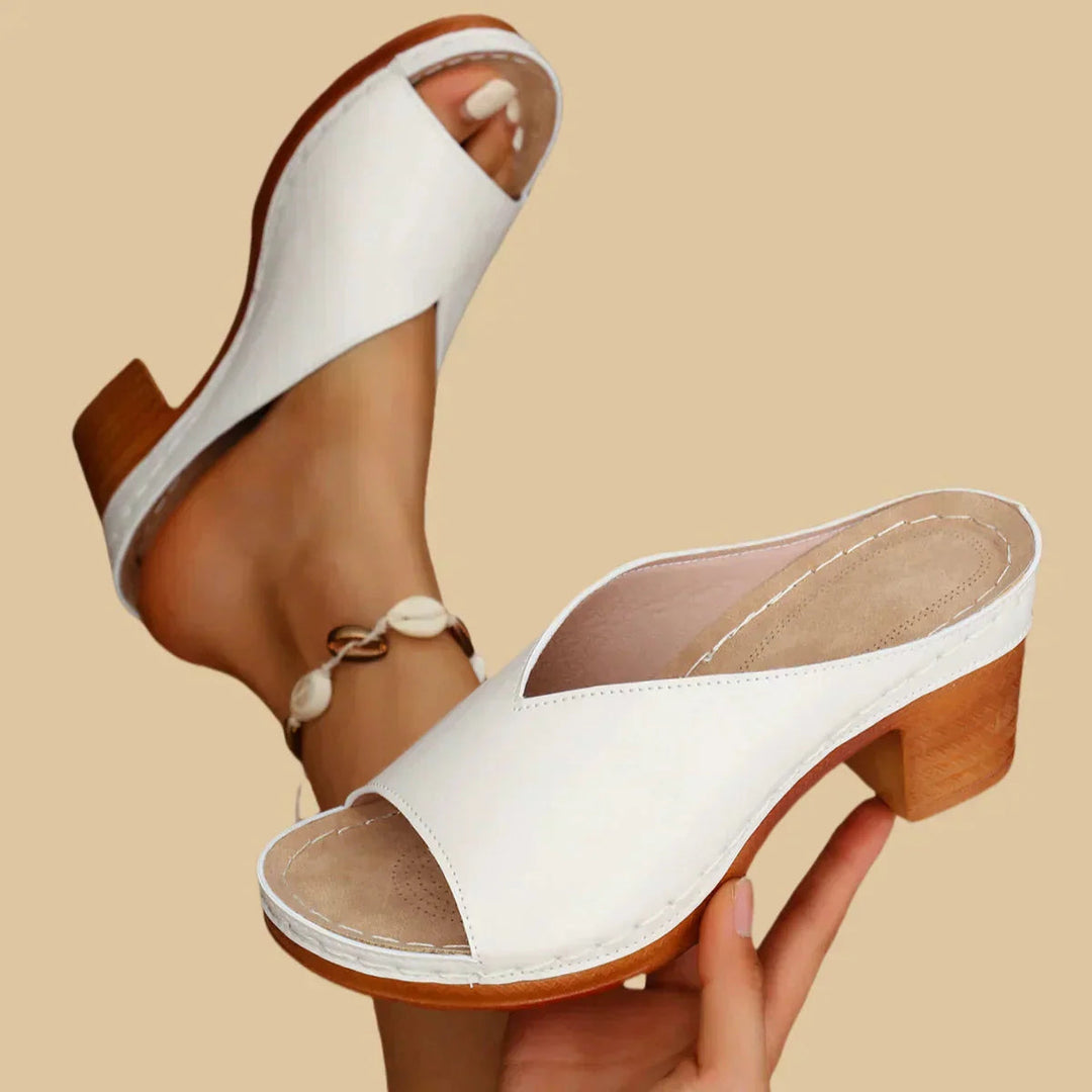 Sophia | Schicke und bequeme Damen Sommersandalen mit Absatz 3