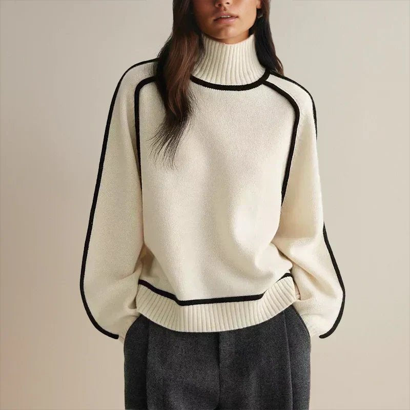 Sophie | Bequemer und warmer Oversize-Rollkragenpullover 7