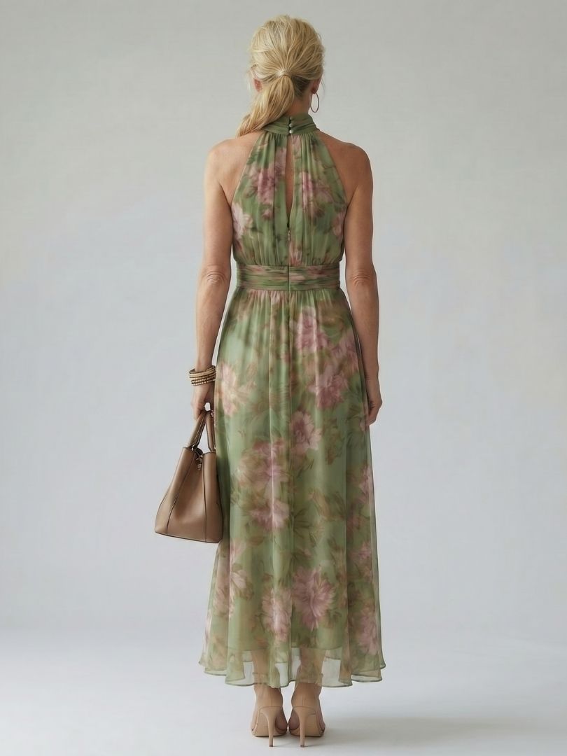 Sophie | Elegantes, Florales & Bequemes Damenkleid – Perfekt für Hochzeitsgäste und Festliche Anlässe 3