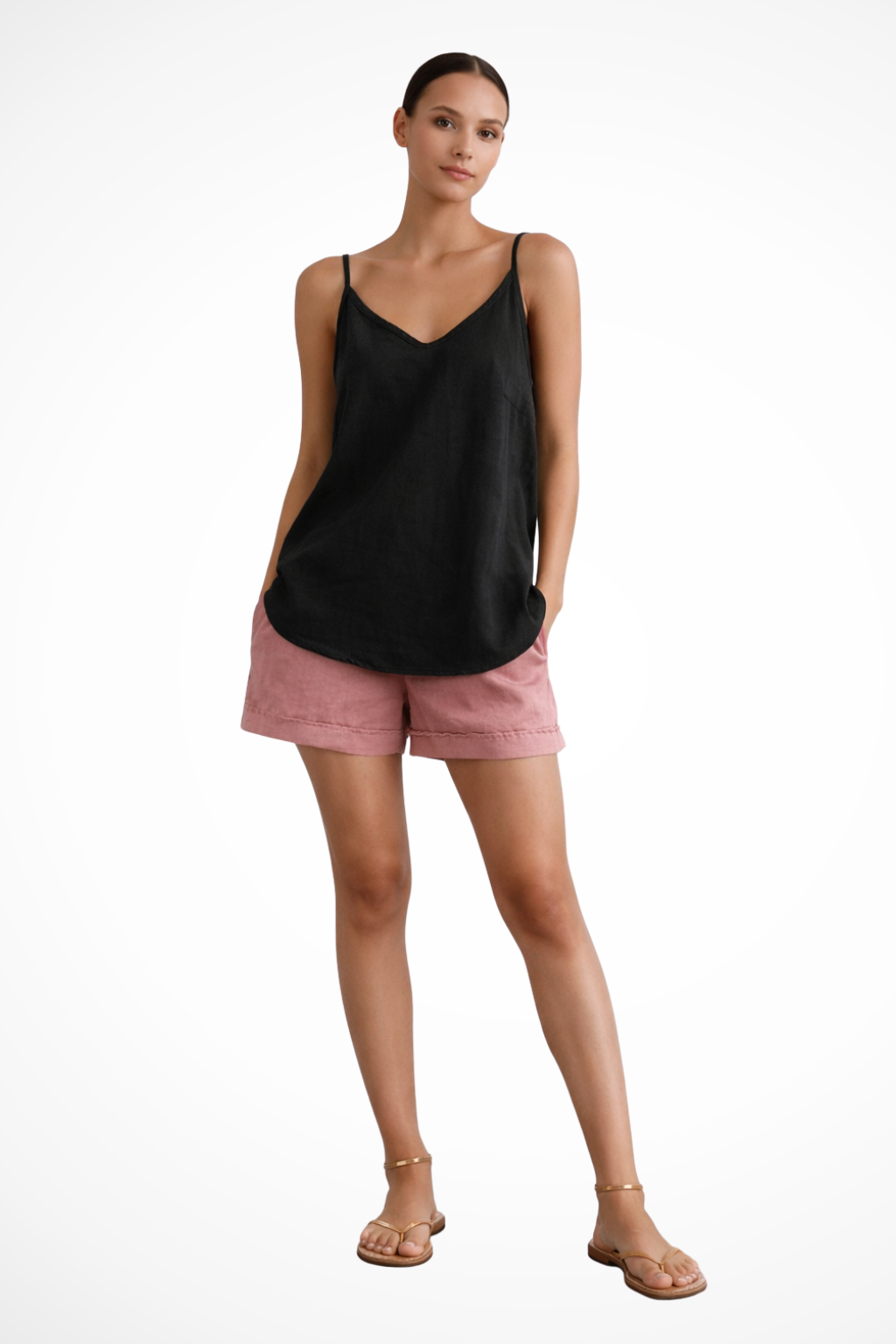 Sophie | Elegantes, Leichtes Tank Top Damen – Vielseitiges V-Ausschnitt-Oberteil für Festliche Anlässe 4