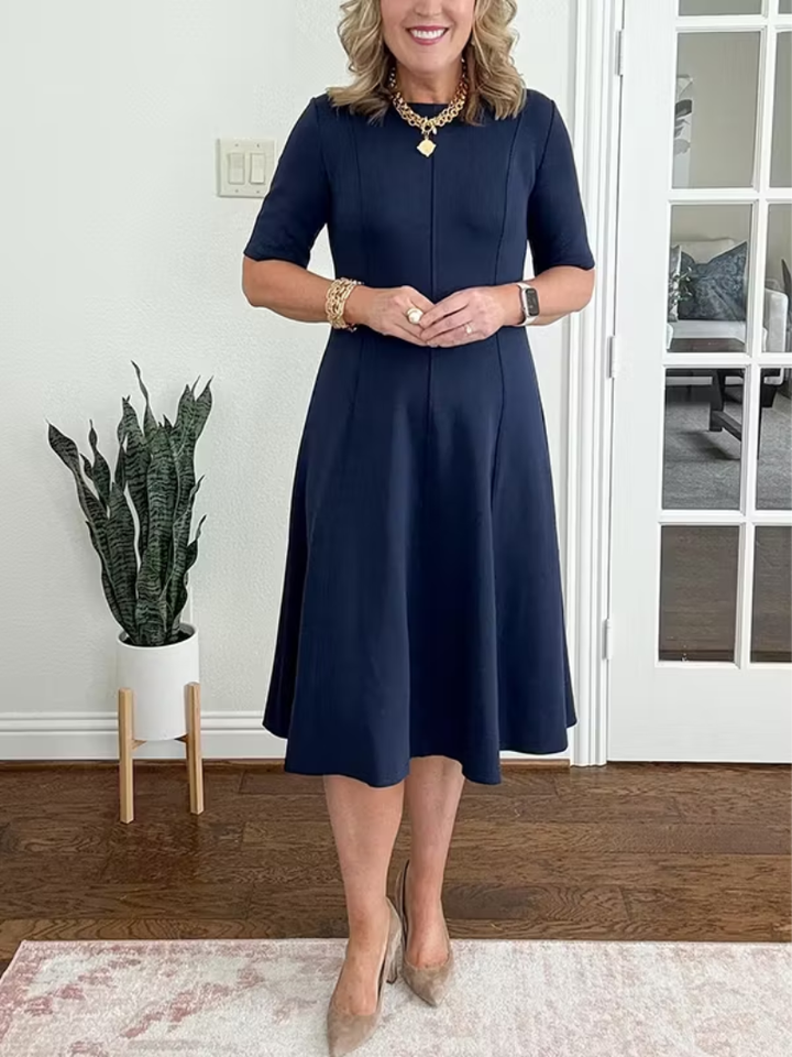 Sophie | Elegantes, Vielseitiges Damen Midi Kleid für Jede Gelegenheit 0